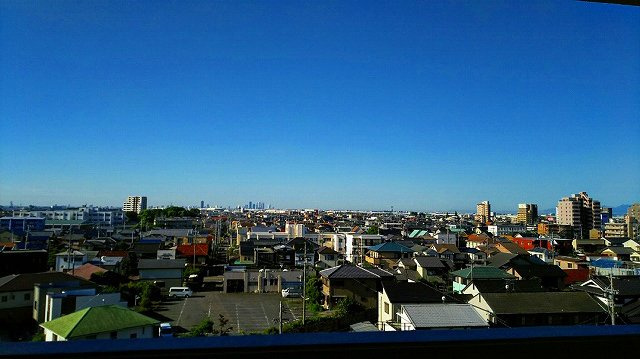 エムズシティ小牧の展望|名古屋のビル群まで見渡せる眺望