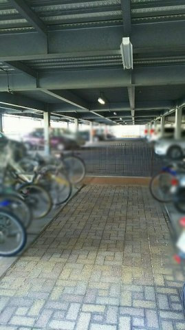 エムズシティ小牧の駐車場|自走式駐車場の一階部分の為、屋根付きで階段を使う必要がありません