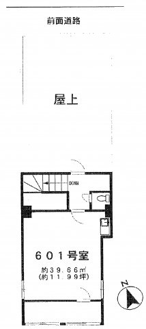 千代田区神田司町２丁目の事務所の間取り