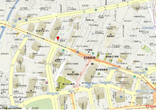 小林ビルの地図