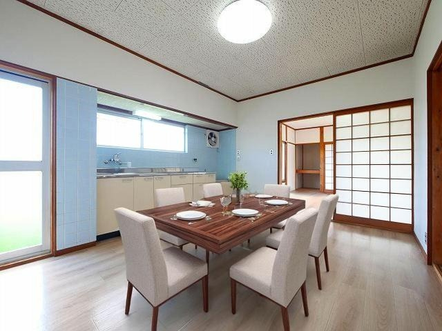 敷島町戸建（敷島町１丁目）の居間・リビング|CGで家具等を配置したもので家具等は含まれません