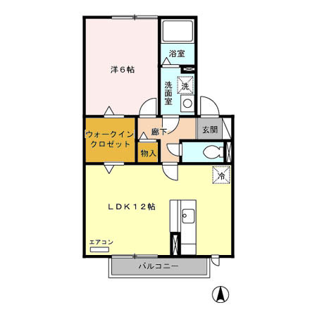 エスペランサの間取り