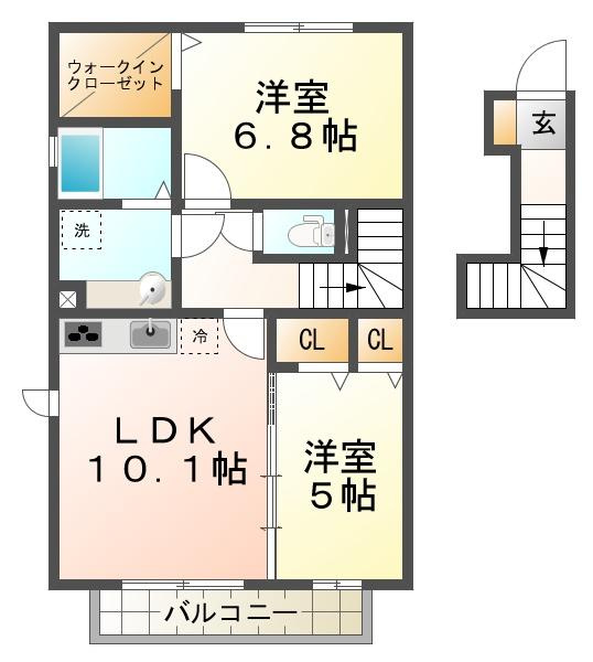 レガーロ.STの間取り