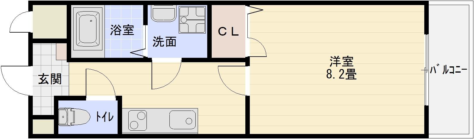 ルミエール八尾2の賃貸 柏原市のアルクホーム