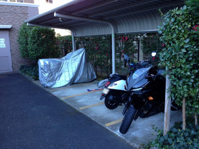 【その他共用部分】 | ルクサージュあおば山の手台Ａ棟 | バイク置場