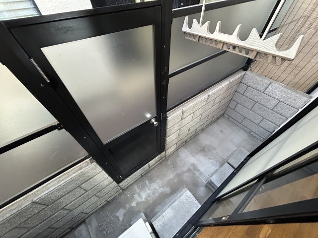 登貴和ハイツのバルコニー