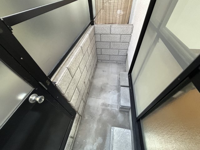 登貴和ハイツのバルコニー