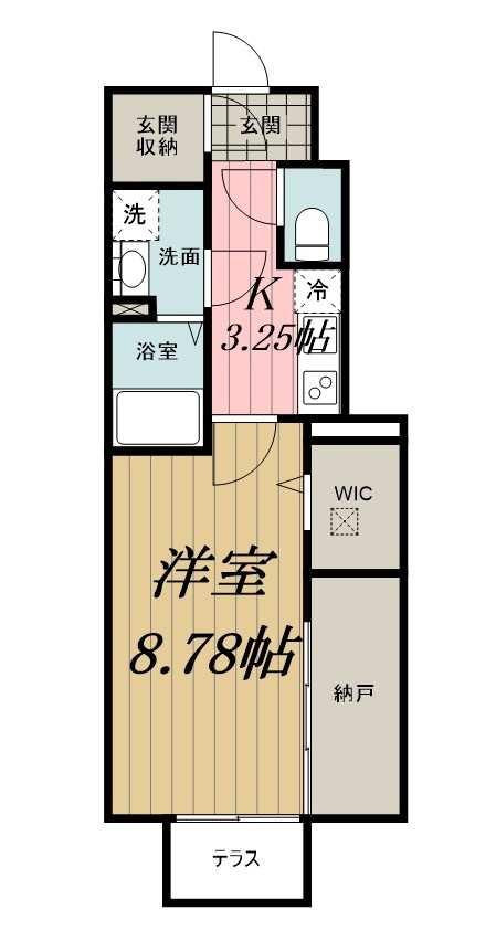 b.セミカの間取り