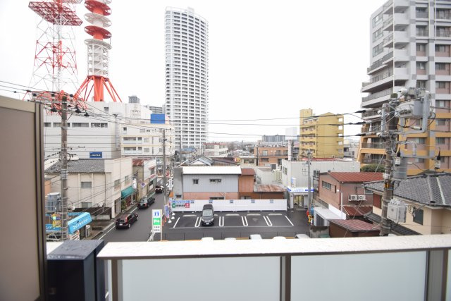クレシェンテ梅月の周辺|バルコニーからの眺めです