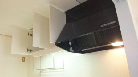 サンハイツⅠのキッチン|キッチン上部収納