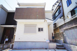 【外観】 | 1号棟　現地（2018年04月）撮影
堂々完成しました！旭前駅まで徒歩9分！