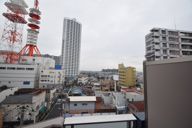 クレシェンテ梅月の周辺|バルコニーからの眺めです