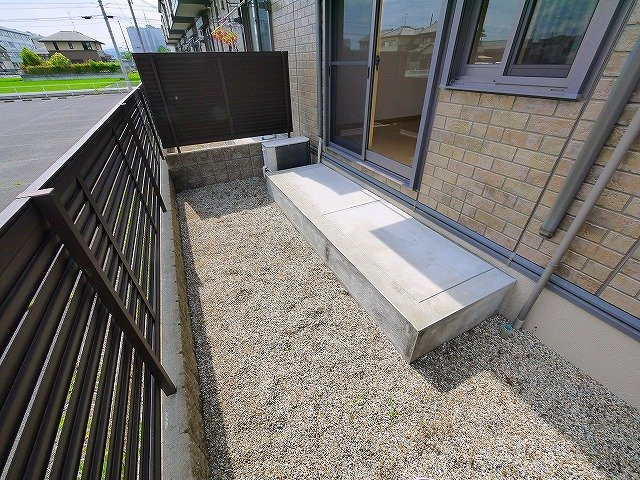 カサグランデ（柏木町）の庭|専用庭もありますよ