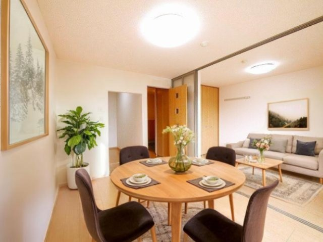 カサグランデ（柏木町）の居間・リビング|CGで家具等を配置したもので家具等は含まれません
