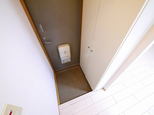 ハイム櫟　Ａ棟の玄関|毎日通る玄関はこちらです