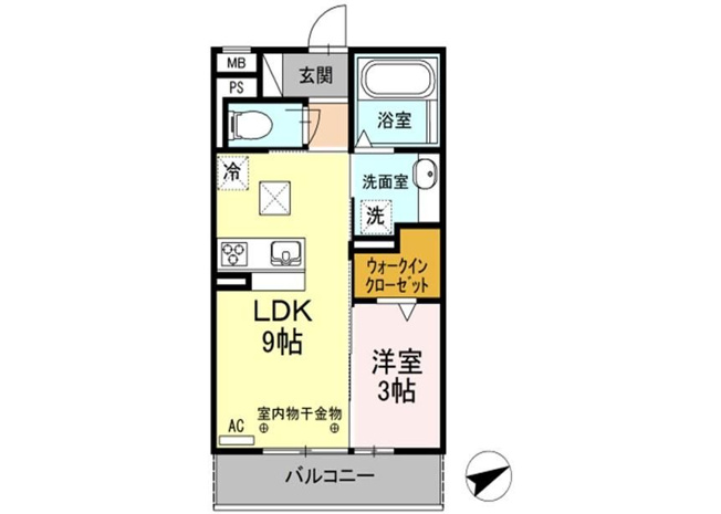【間取り】 | アルバグランデ伊倉
