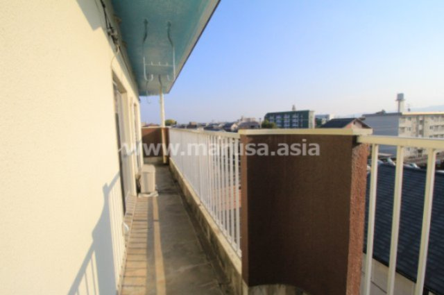 望洋マンションのバルコニー