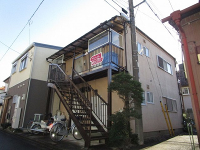 【外観】 | サンハイム | 南向き、前面空間あり陽当り良好です。