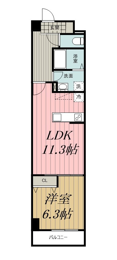 アルヴィータの間取り
