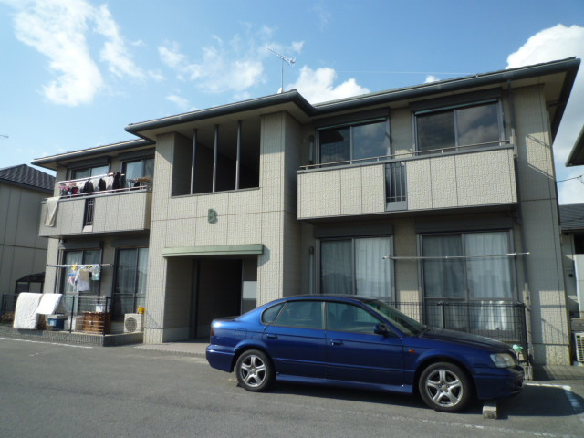 倉敷市日吉町のアパートの外観