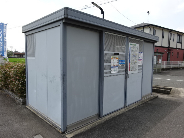倉敷市日吉町のアパートのその他共用部分|敷地内専用ゴミステーション