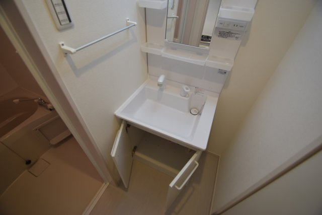市川市中山４丁目のアパートの独立洗面台|シャンプードレッサー！