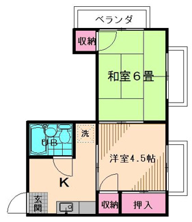【間取り】 | メゾン武蔵野