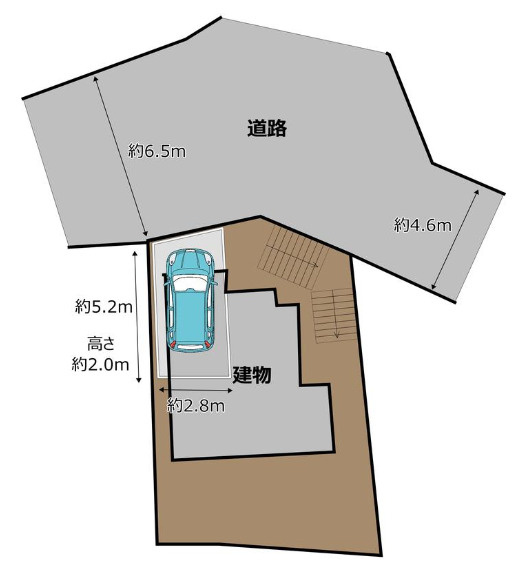 箕面市小野原東1丁目　中古戸建の区画図