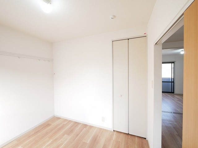 ディアコート　Ａ・Ｂの寝室|落ち着いた色調の寝室です