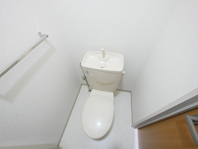 ディアコート　Ａ・Ｂのトイレ|シンプルで使いやすいトイレです