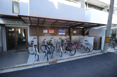 【その他共用部分】 | コーポタナベ | ☆屋根付き駐輪場☆