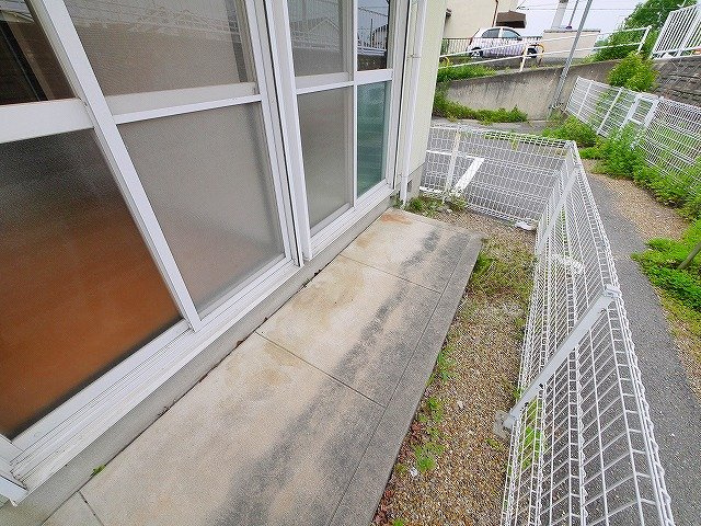 ピノハイツビスの庭|お庭でゆったりと過ごせます