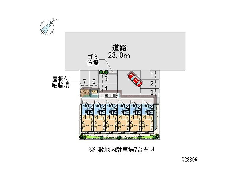 レオパレスセーヴェの区画図