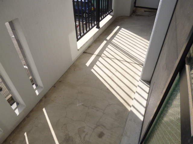 メゾンエトワールのバルコニー