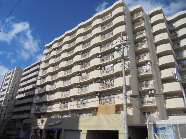 ニュー大阪ハイツの外観|外観もきれいです