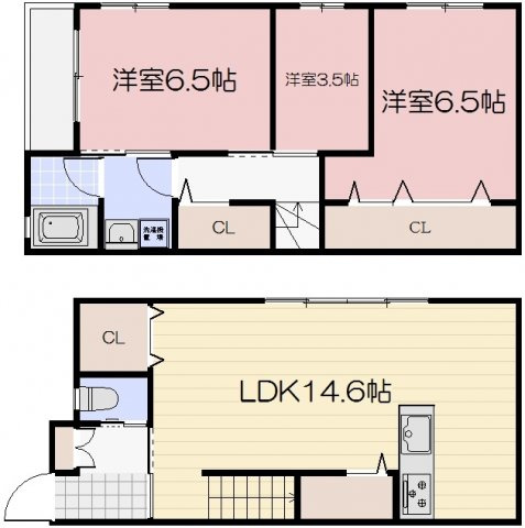 【間取り】 | 南輝1丁目戸建