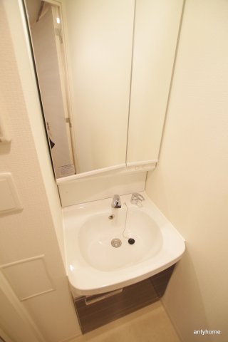 プレサンス南森町ライズ　仲介手数料無料の洗面所