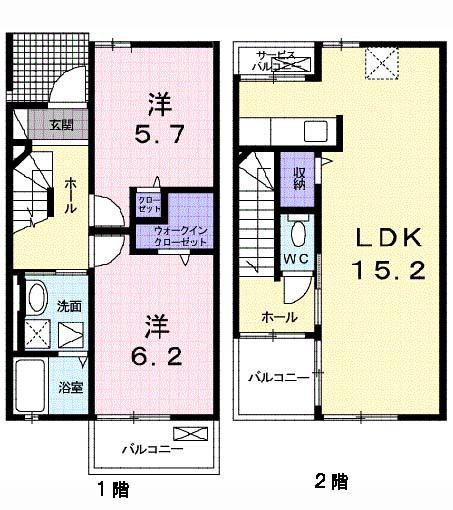 サンイーストの間取り