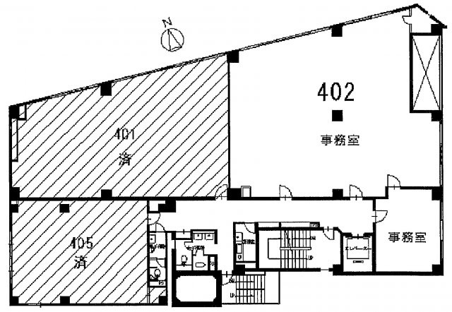 新富ミハマビルの間取り