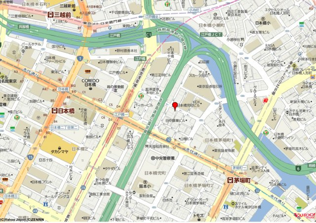 兜町第二ビルの地図