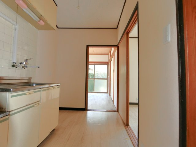 カントリーホームのキッチン