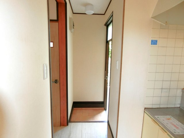 カントリーホームの玄関