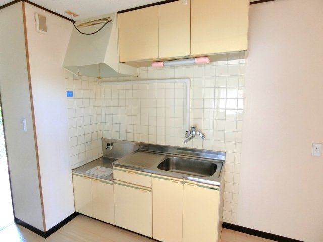 カントリーホームのキッチン