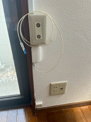 【設備】 | メゾン泉 | ケーブルテレビ端子と光ファイバー端子（ＮＴＴ）