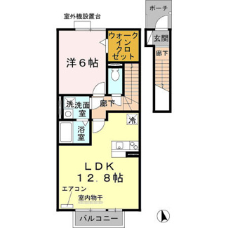 【間取り】 | リビングタウン唐崎　Ａ棟