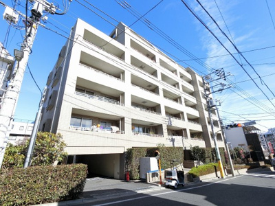 【外観】 | リーベスト久が原 | 最上階・角部屋につき眺望良好♪開放感あるルーフバルコニー付！