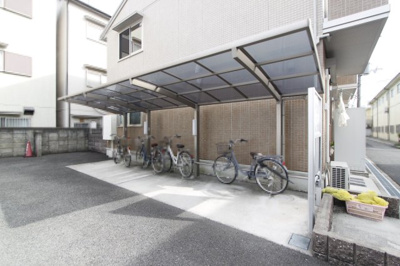 【その他共用部分】 | ボレアス | 駐輪場です