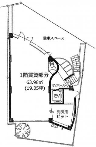 東池袋Ｙ２ビルの間取り