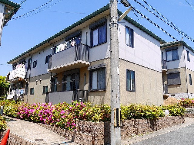 パークヒルB（谷）の外観|落ち着いた雰囲気の外観です