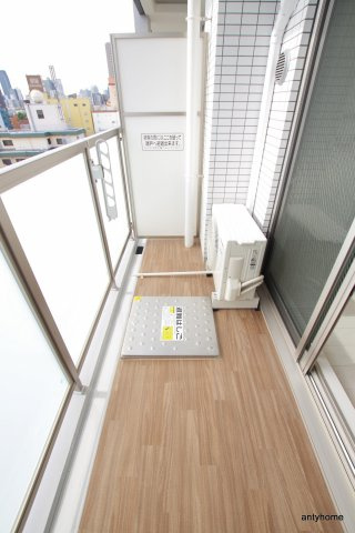 レオンコンフォート桜ノ宮　仲介手数料無料のバルコニー